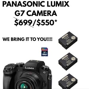 Panasonic Lumix G7 Digital Camera - Black